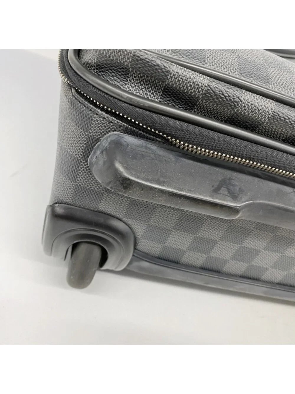 Louis Vuitton Travel Bag Damier Graphite Pegase 55 Business Black